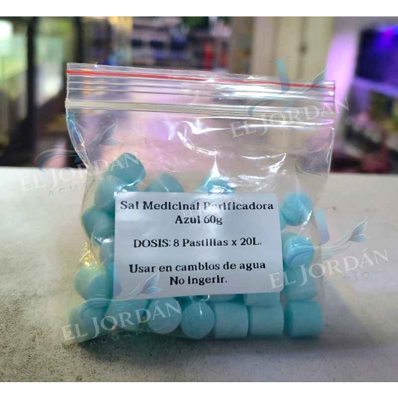 Long Xin Sal Medicinal Purificadora Azul 60g | Tratamiento