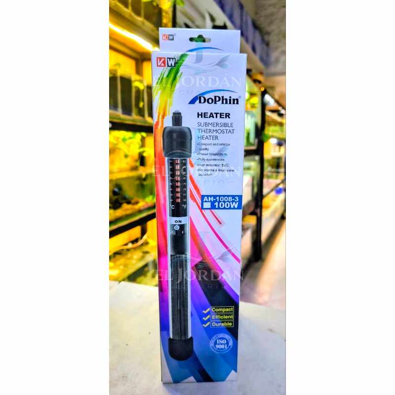 Dophin AH-1008-3 Termostato de Vidrio 100W