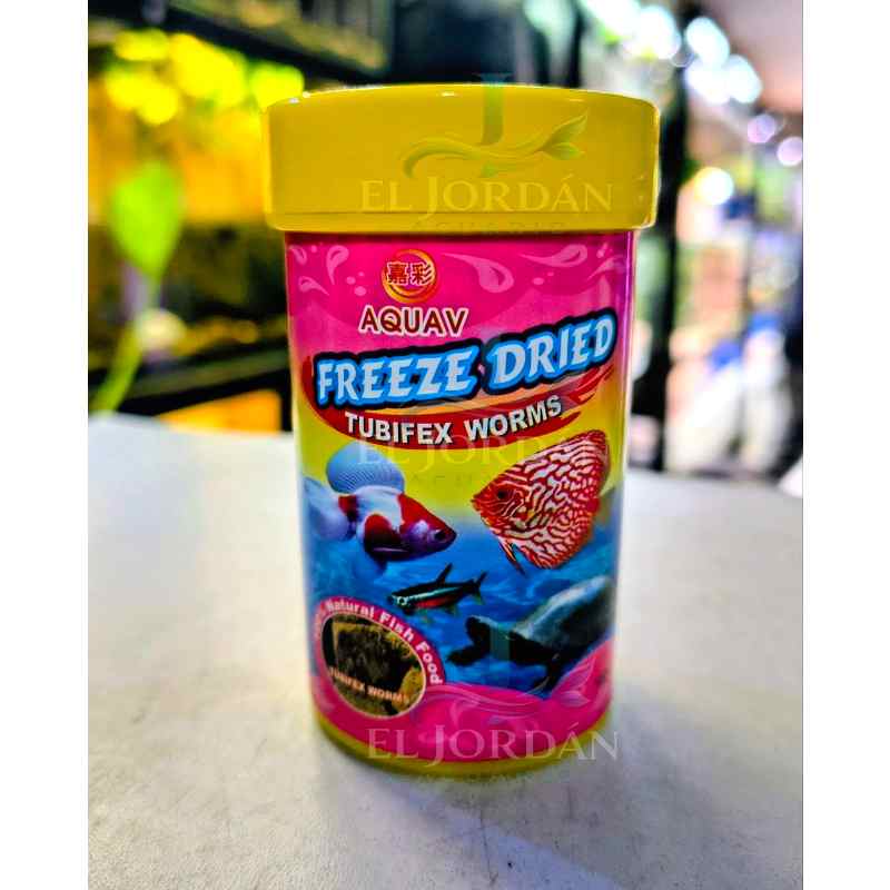 Aquav Freeze Dried Tubifex Worms 100ml (FDT-100)