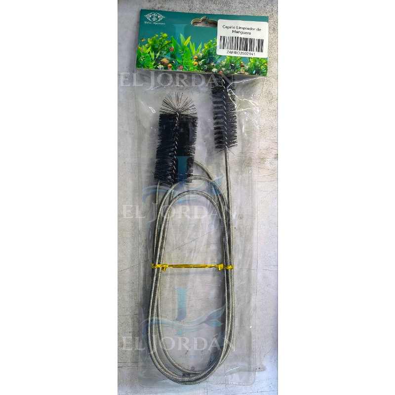 Cepillo Limpiador de Manguera Flexible Doble
