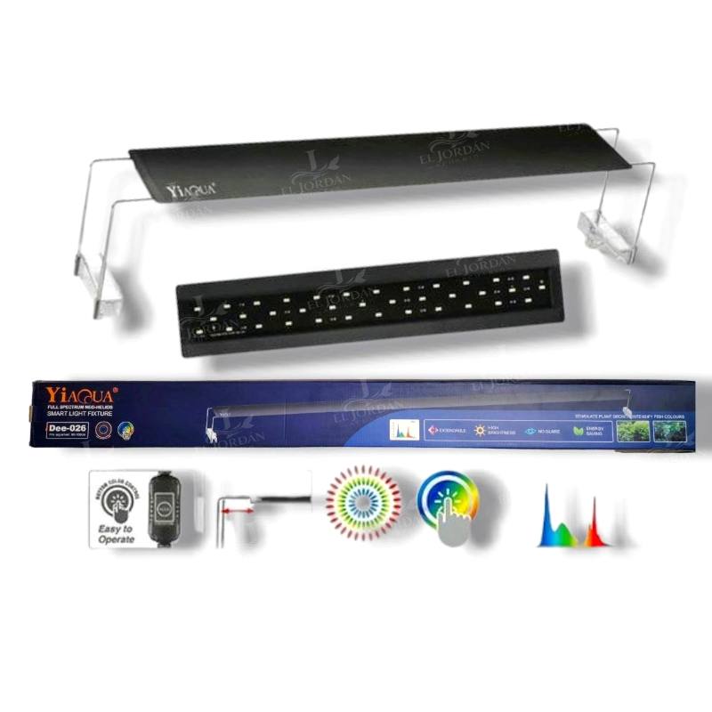Yiaqua Dee-026 Lámpara Neo Helios Full Spectrum Expandible | 90-100cm