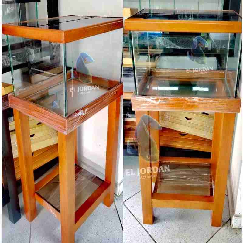 Pecera 40x30x30 con Base 36L